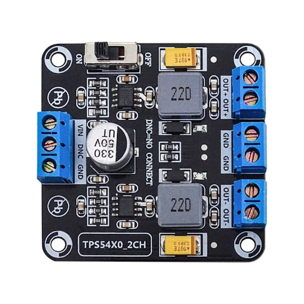 TPS5430 Positiv Negativ Dubbel Power med Switching 12V Output TPS5430 12V Switching Power Supply
