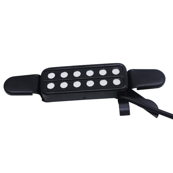 Gitar Pickups 6 Hull Lydhull Transduser Forsterker med Kabel, 6.35mm Socket