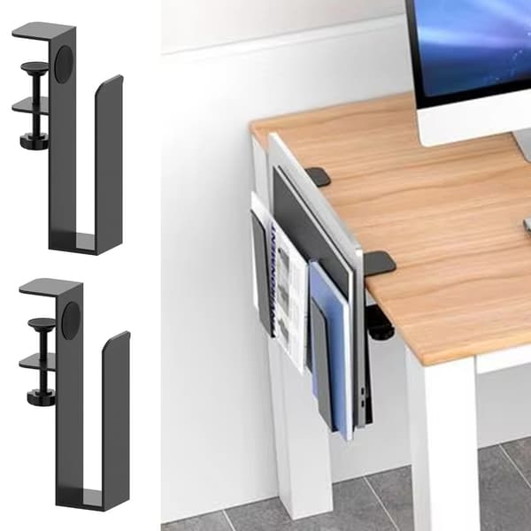 2x Helppo Asennus Säädettävä Kuuloketeline Design-pidike