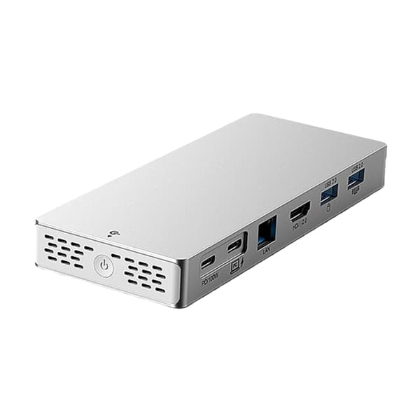 14-i-1 USB C Dock Aluminium 4K HDTV 10 Gbps USB 3.2 Gen2 100WPD til bærbar computer