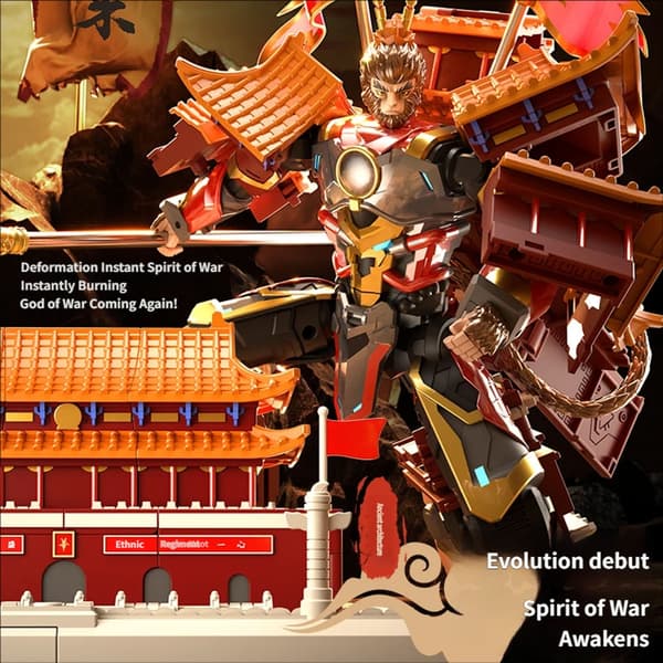 Højkvalitets metal actionfigur folkloristisk karakterfunktion til samlere