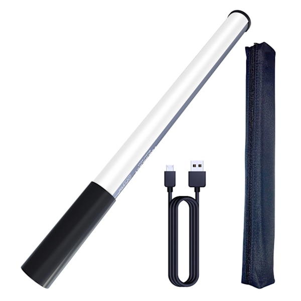 RGB Fill Light Stick Kädessä pidettävä täyttölampun varsi 1000 lumenia 2500-9900K CRI 95+ Sisäänrakennettu 3,7 V/2600 mAh akku valokuvaukseen