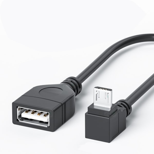 Mikro USB till USB2.0-adapterkabel honkontakt Datakabel för mikro- USB -enheter Snabbladdning och dataöverföring null - Down