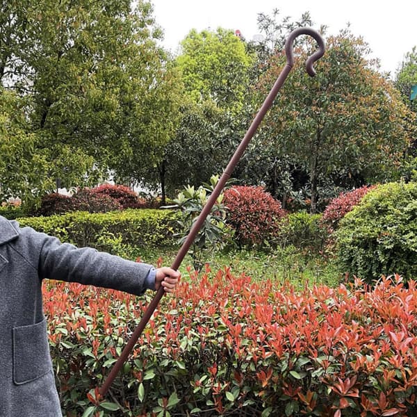 Autentisk udseende egyptisk scepter plastikrekvisitter ideel til skoleforestillinger
