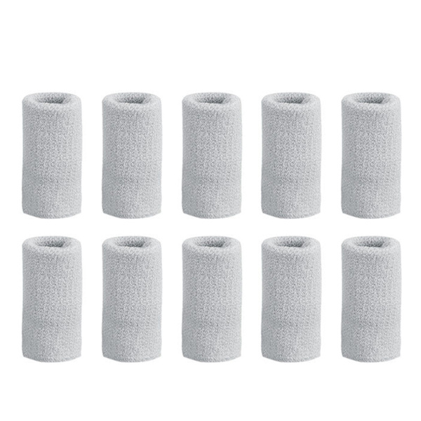 10 st fingerstöd tumskydd fingerhylsor fingerhylsor sport fingerhylsor Gray