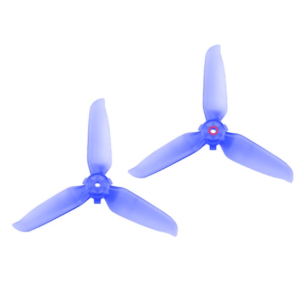 Propeller för FPV Racing RC Drone Quadcopter Multirotor Tillbehör Drone Props Replacement Blue 2 pairs