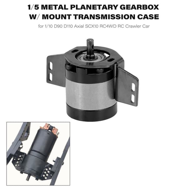 Modellbil Metallmotorutstyr for SCX10 D90 Bilsett