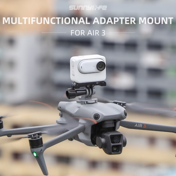 Multifunktionell kameramonteringssats för Air 3 för Gopro12/Insta360go3 Utvidgning av sportkamerafäste