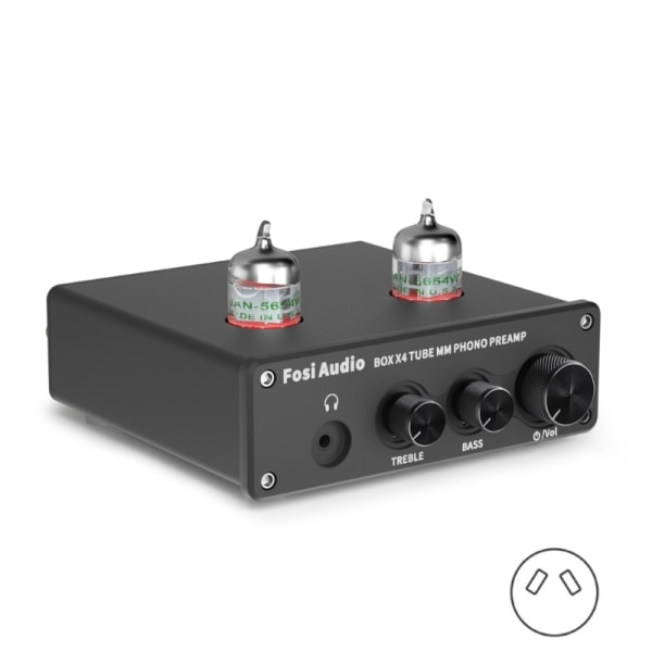 Mini förförstärkare Phono Preamp Hörlursförstärkare för skivspelare skivspelare fonograf null - AU