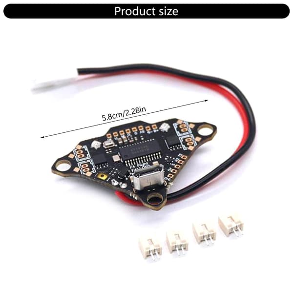 F4DC Quadcopter Kontrollkort BMP280 Barometer 1S 2S Batteri Kompatibelt