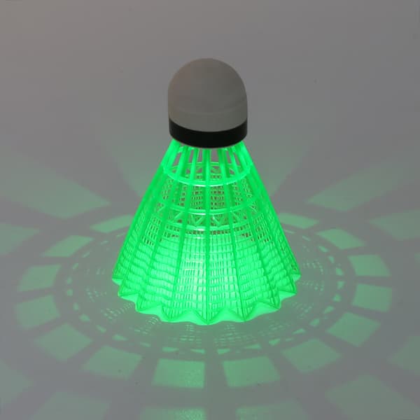 3 st/set Utomhus LED Badminton Airshuttle Plastbollar Vindbollar