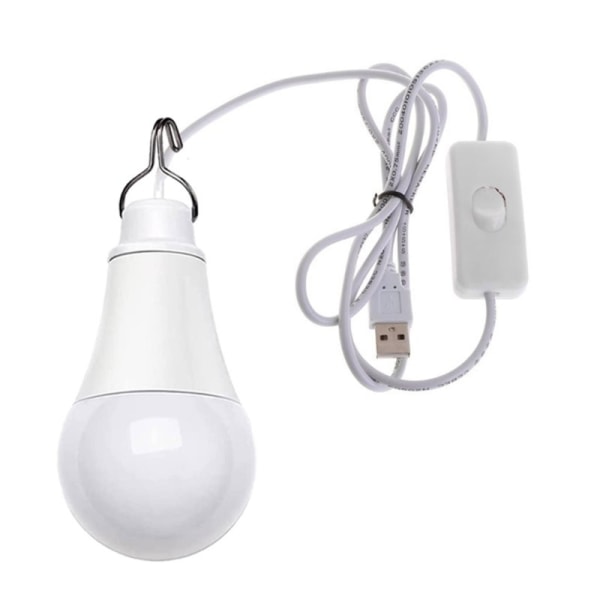 Campingljus Emergency 5W LED arbetslampa USB LED lampbelysning 5W bärbar tältlampa för campingträdgård