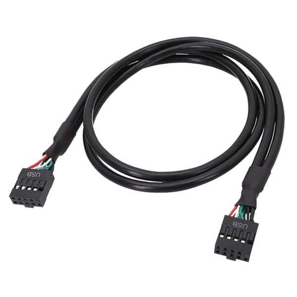 USB 9Pin till 9Pin honkabelskyddslinje förbättrar stabilitet och hastighet 50cm