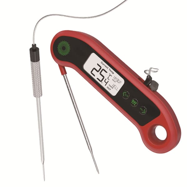 Mattermometer med sladdprob för grill och ugn