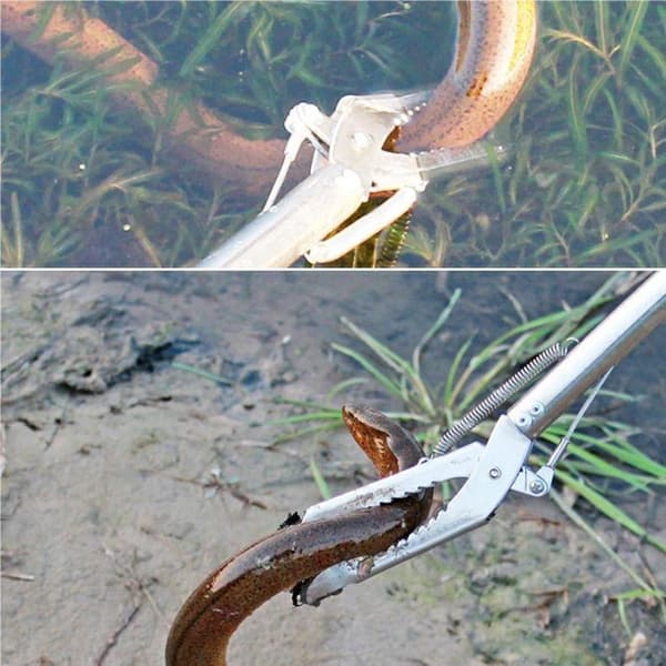 Effektiv ormklämma ormhanteringsklämma säkerhetsreptilfångare klämverktyg