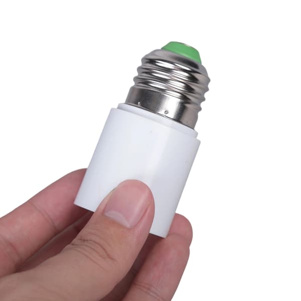 2 stk E27 lampefatningsforlenger 65 mm egnet for de fleste standardpærer