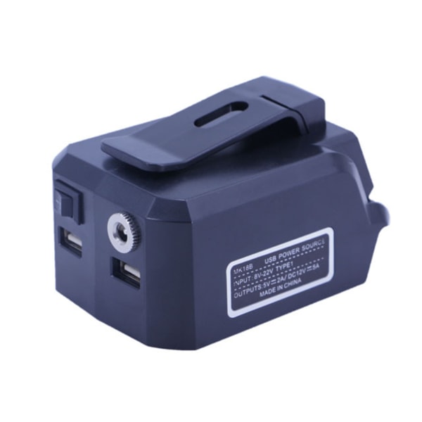 USB Converter Lithium Battery Adapter för BL1813G BL1815G Uppladdningsbar USB 12V för DC-gränssnitt Stabil laddning