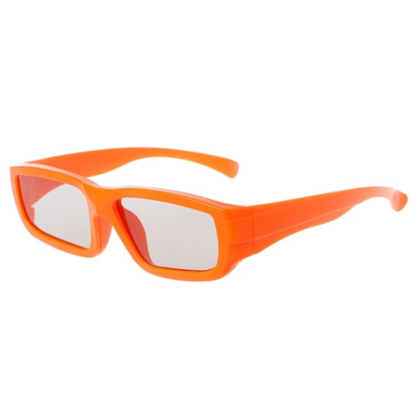 Polariserede, passive 3D-briller til børn med polariserede linser Oplev 3D visuel effekt Ingen flash 3D til tv/film/biograf
