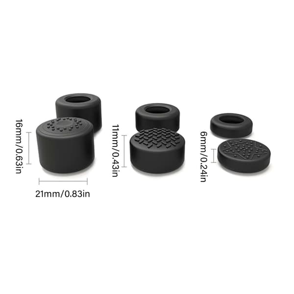 Game Controller Tommelfingergreb Joystick Covers Udskiftning Analog Stick Hætter