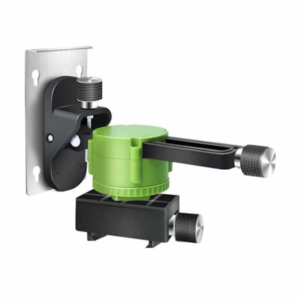 1/4'' gjengeoppheng- brakett Line Laser Positioning Base Laser Level Adapter Magnetisk Laser Level Wall Stand-Justerbar