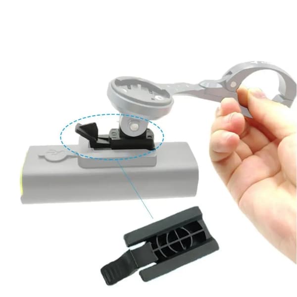 Computer Mount Adapters Extender Cykel Forlygte Lampe Mount Beslag Holdbar