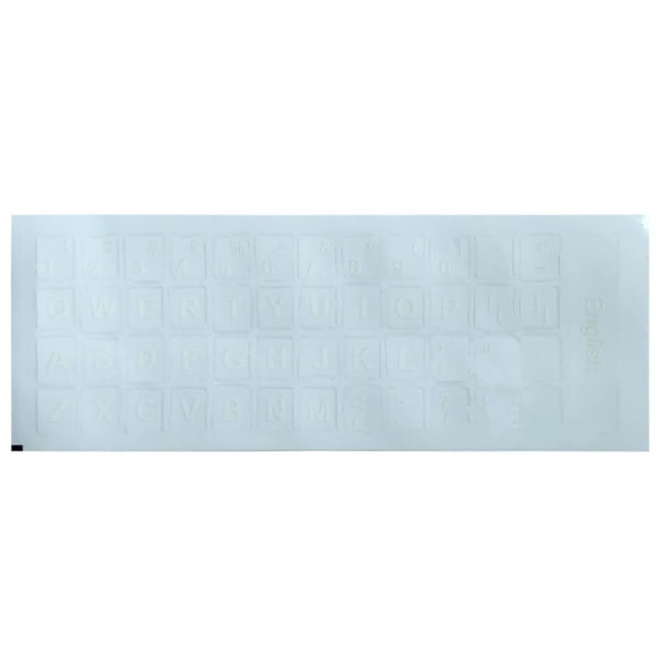 Engelska tangentbordsklistermärke Cover för bärbar dator stationär BK