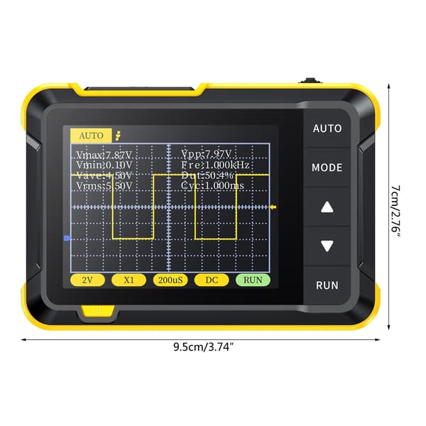 Waveform Generator Elektrisk Tester til Elektronik 200Khz Båndbredde