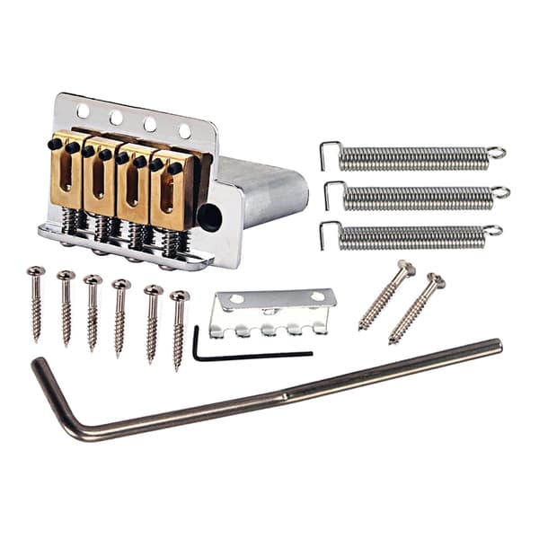 4-strängars gitarr tremolo brygga set med monteringsskruvar kit gitarrdelar