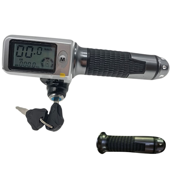 EBike Twist Speed ​​Throttle LCD för nyckel 24V 36V 48V för elektrisk skotercykel