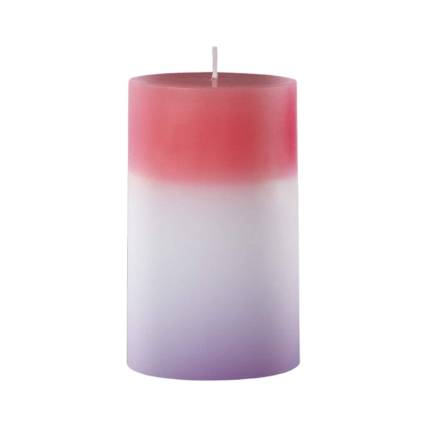 för Kreativt LED-färgbyteljus Real Wax Wick Pillar Lights för Vardagsrum Sovrum Badrumsinredning
