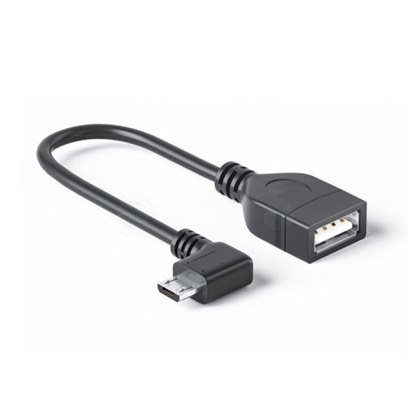 Mikro USB till USB2.0-adapterkabel honkontakt Datakabel för mikro- USB -enheter Snabbladdning och dataöverföring null - Right