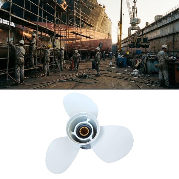 Förbättrad marin propeller förbättrar acceleration och topphastighet