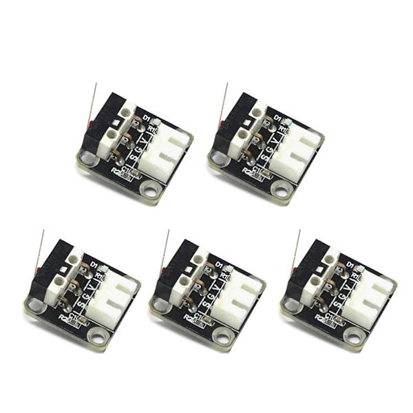 3Pin 3D-skrivare X/Y/Z-axel Ändstoppsgränsbrytare ändstopp Mekanisk gränslägesbrytare för Ender-3 CR-10-seriens mikrobrytare