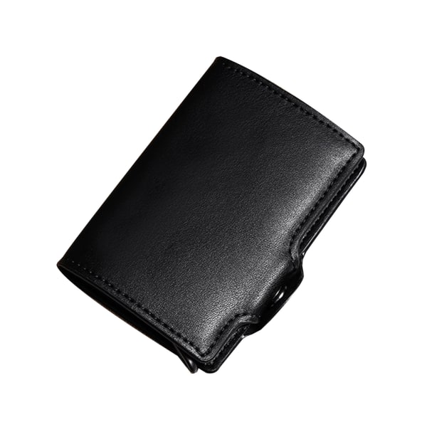 RFID blockerande pengar plånbok Automatisk pop-up kreditkortshållare för män 3