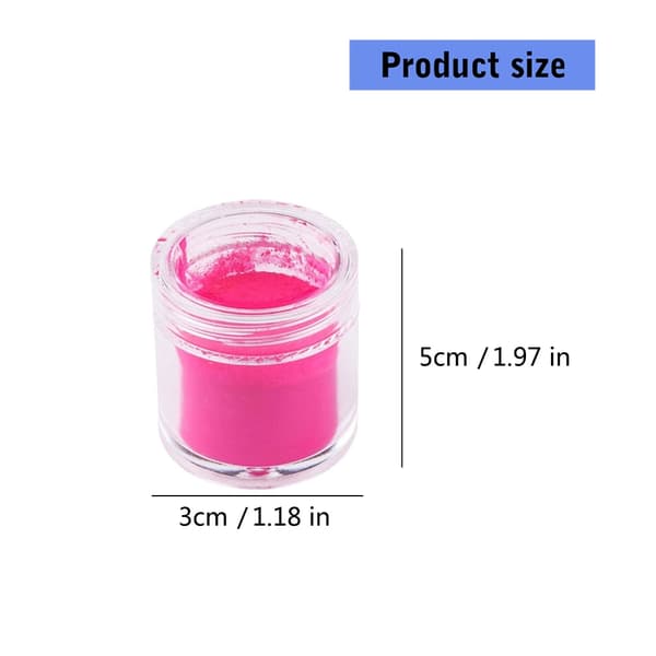Professionelt 12 Tone UV Glitter Sæt Håndværksmateriale til