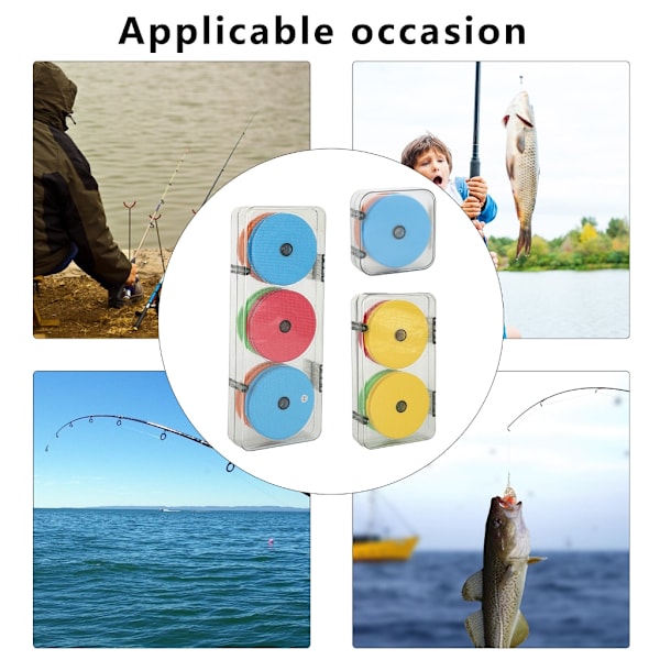 Fiske Linespole med boks Fiske Hovedlinje Boks Utendørs Fiskeutstyr 2 axis