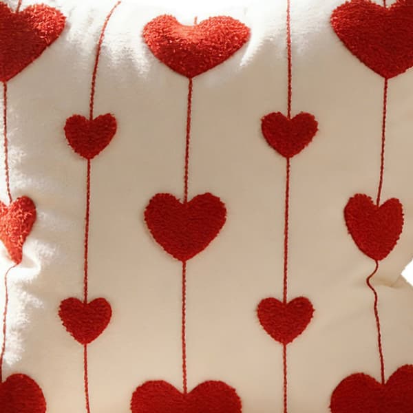Valentinsdag Hjertebroderi Putetrekk