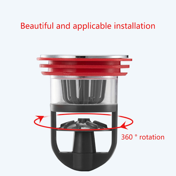 Badeværelse Toilet Gulv Afløb Deodorizer Nem installation Lugtprop Effektiv Deodorizer til Badeværelse Toilet Gulv null - 2pcs 