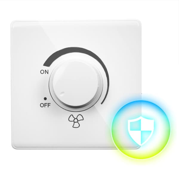 Veggknapp Dimmer Bryter Lyskontroll Takvifte Hastighetskontroll Bryter