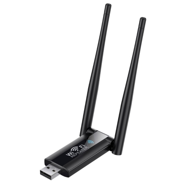 Bärbar USB WiFi Extender WIFI Repeater 2,4GHz 300Mbps trådlös WiFi Signalförstärkare Booster