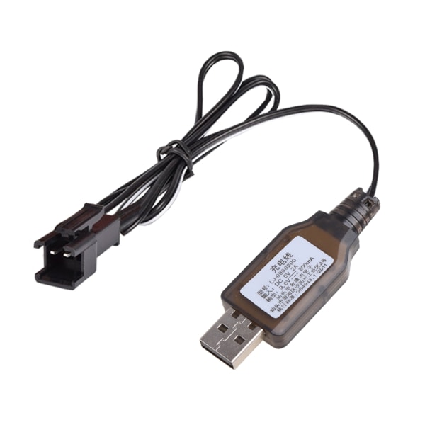 Universal RC batterioplader til NiMH/NiCd 9.6V batteripakker 200mA oplader til RC til biler Elektrisk legetøj med SM-2P Plus