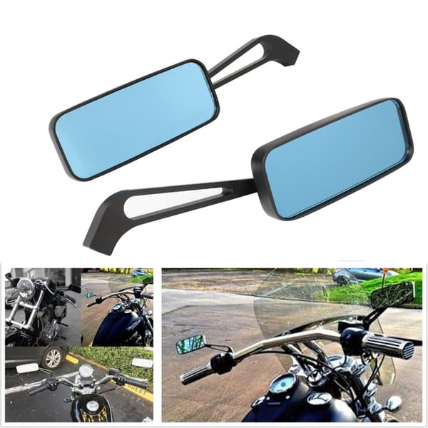 2-pack motorcykelbackspeglar cykelsidospegel metallkonstruktion