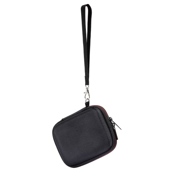 Bärbar hårdväska för T7 Shield SSD-väska med mjuka inre, innerfickor Black