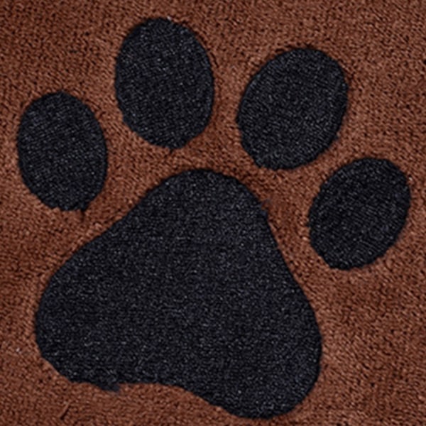 Husdjurstorkande handduk Hundhandduk Absorberande badhandduk Hundbadhandduk Husdjurshandduk Coffee