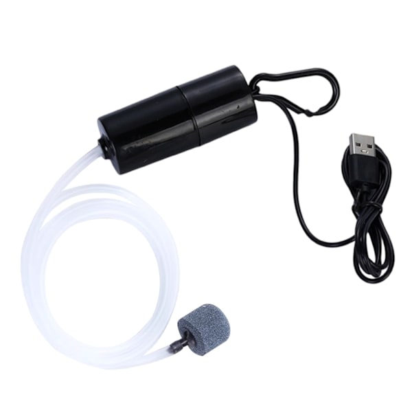 Mini Syrekompressor Luftpumpar För Akvarier USB-driven Tyst