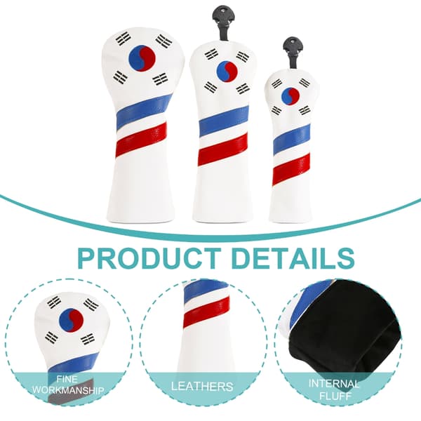 Golfputteröverdrag Golfputterskydd Golfklubba Putter Huvudskydd