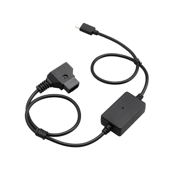 D-TAP til USB C strømkabel til kameraer med kobberkerner