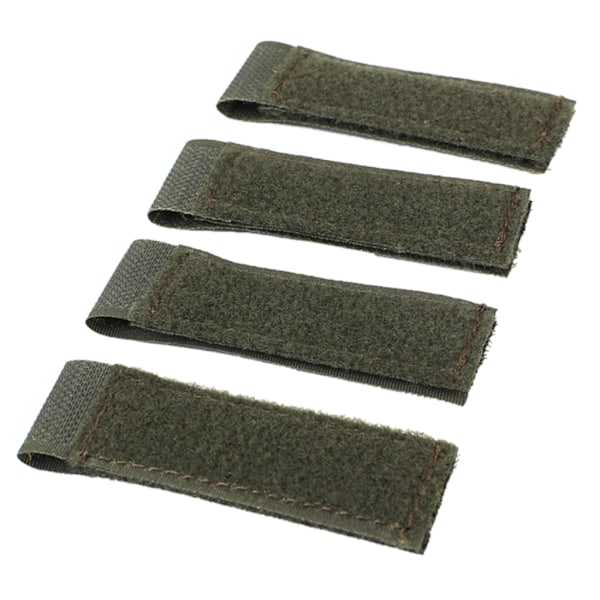 Taktiske lapper feste strimler for å feste lapper for 3 tommer høye lapper Army Green
