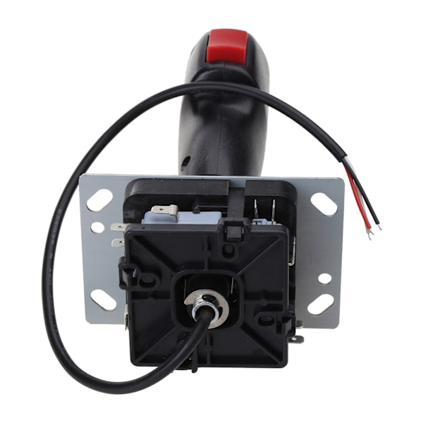 Flygpinne för arkadspelskåp högkvalitativ metall PVC mini-grip flygjoystick trigger topp brandknapp vibration