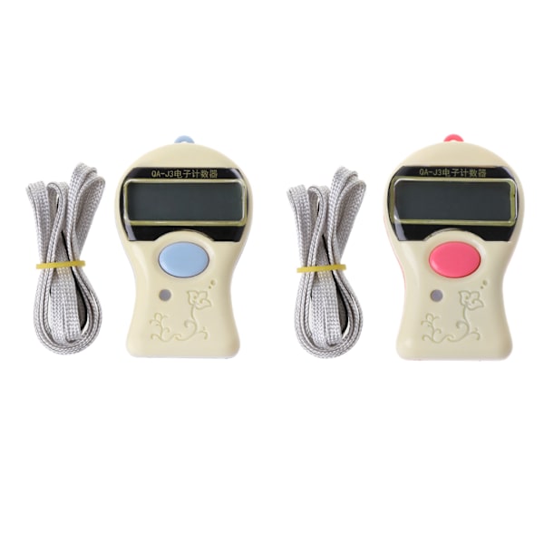 0-99999 Digitaalinen Tally Counter LCD Elektroninen Manuaalinen Clicker ABS Finger Counter